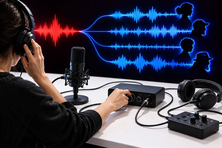 Illustrative image representing a planned voice effect